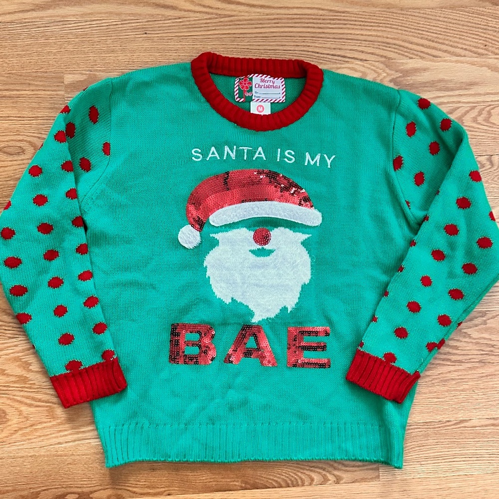 Great Christmas Sweater NWT "Ugly Christmas Sweater" (M)